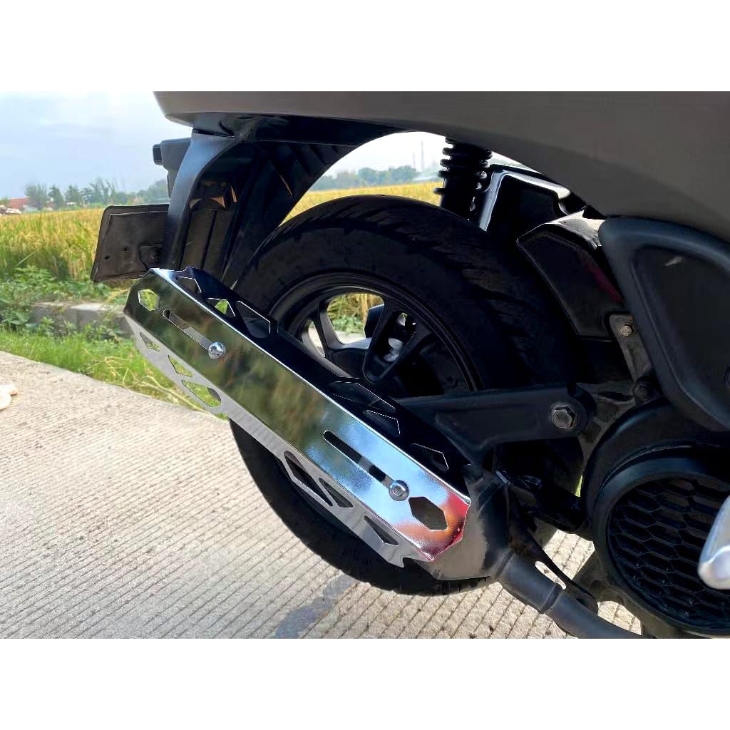 Cover/Pengaman knalpot Universal all motor matic VARIO,PCX,SCOOPY,SPIN,NMAX,AEROX,MIO,SKYDRIVE,FAZIO