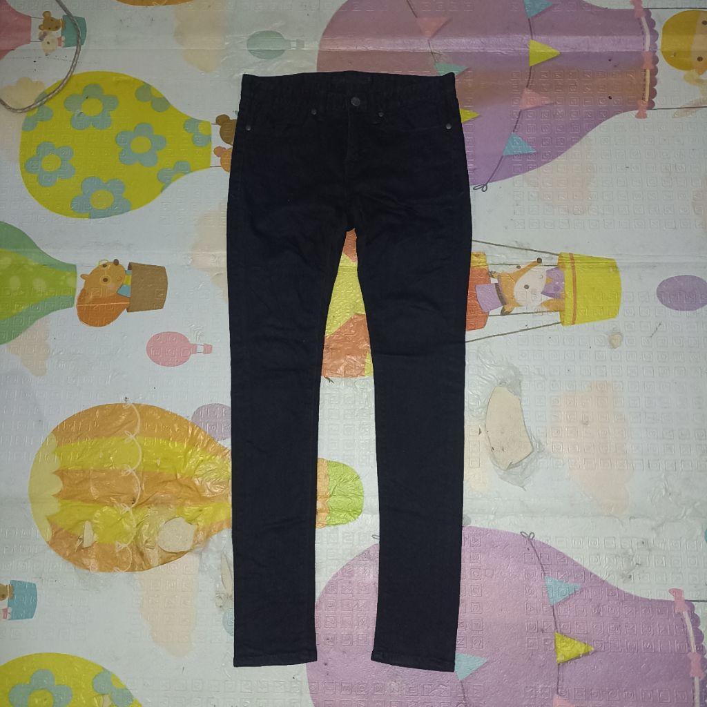 Fuga Japan Black Skinny Fit Jeans