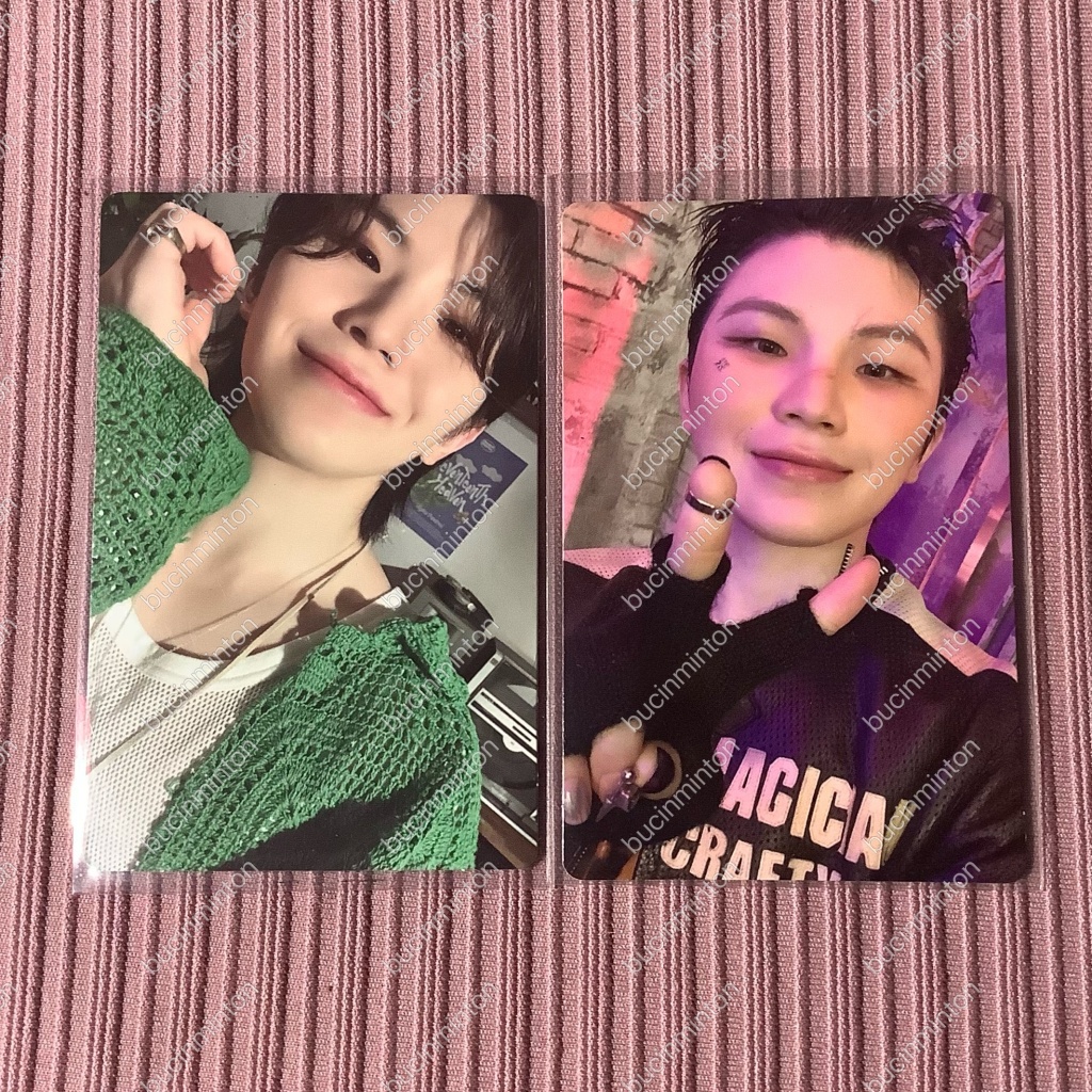 PC Woozi Klepon Heaven Uji Ijo Wooahae RPC Happy Burstday Seventeen Photocard
