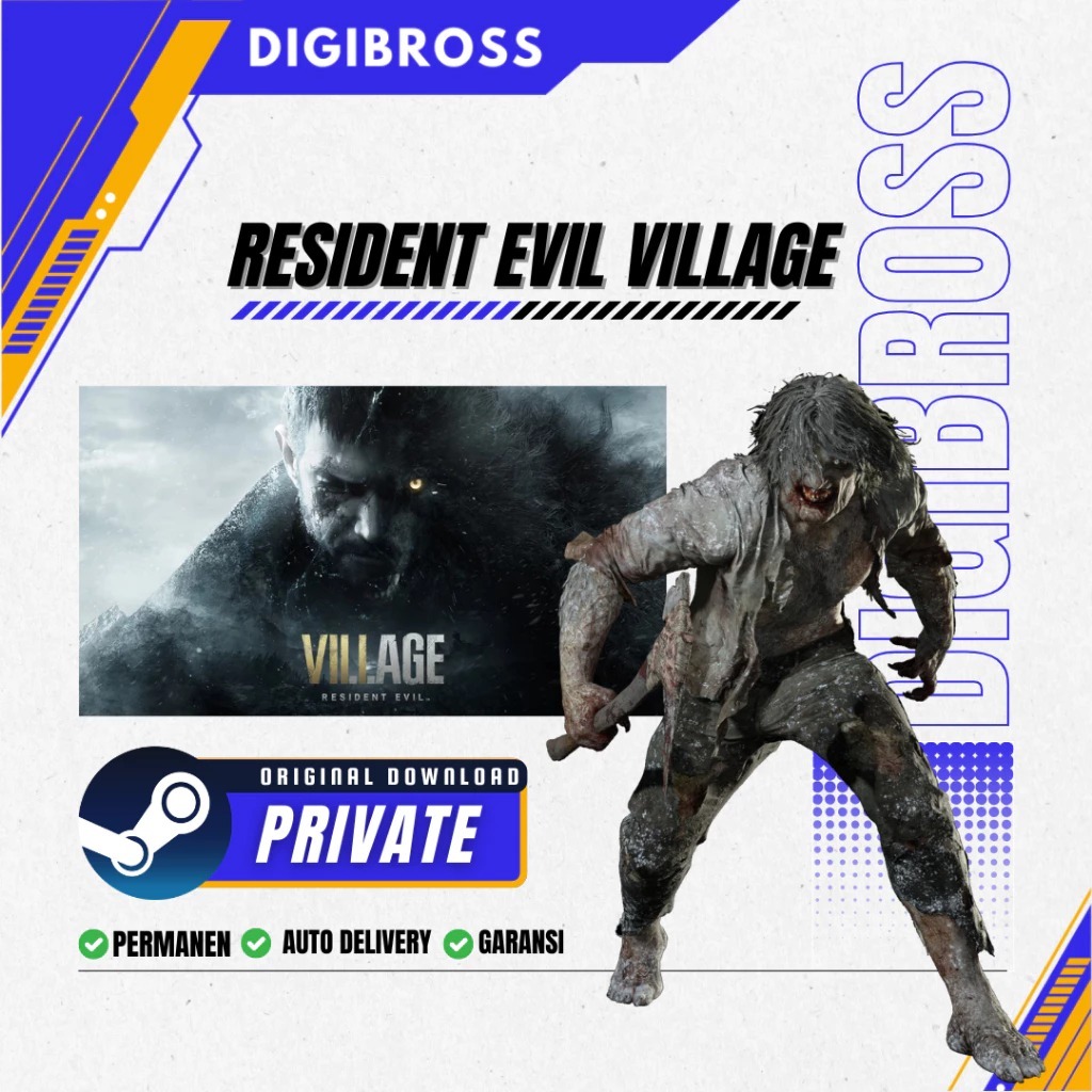 [BONUS GAME RANDOM] Resident Evil Village / RE Village / AUTO DELIVERY / STEAM / Game PC / Games Com