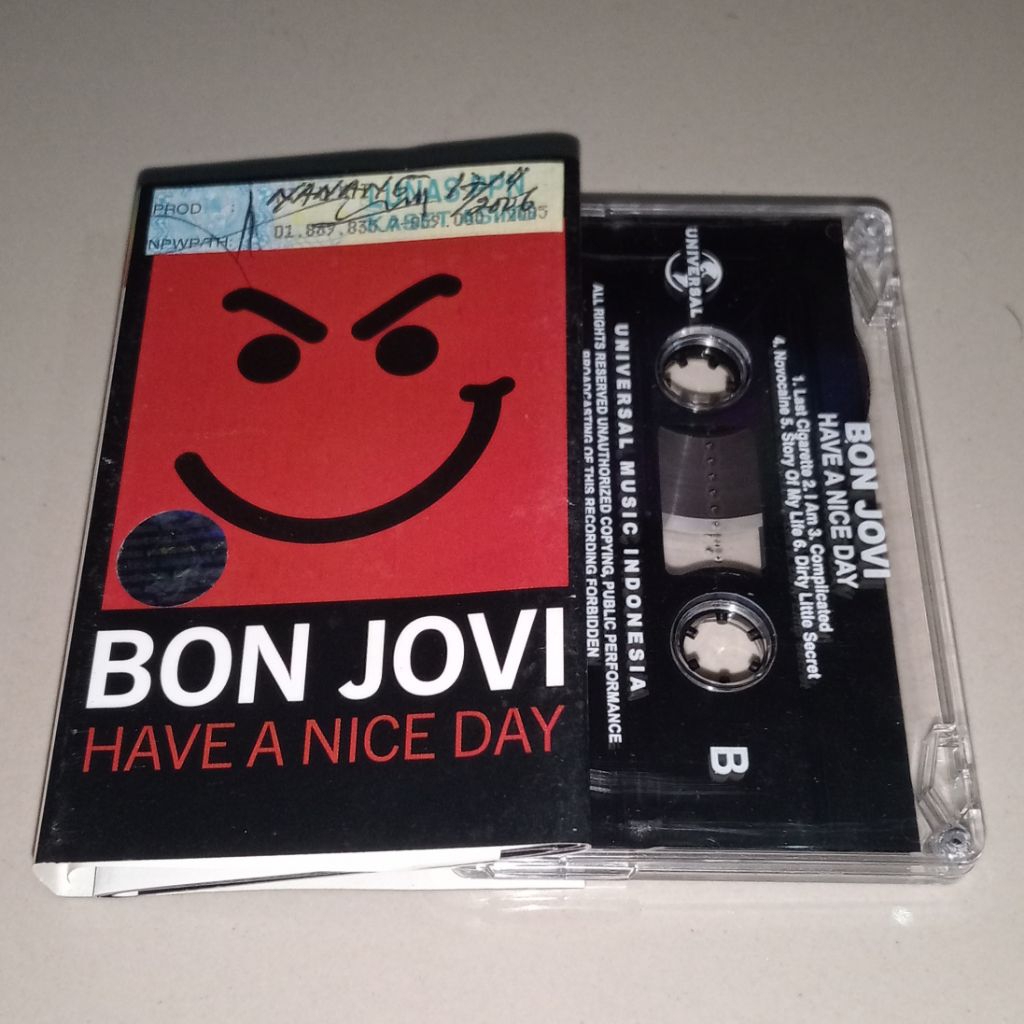 Kaset Bon Jovi - Have a Nice Day