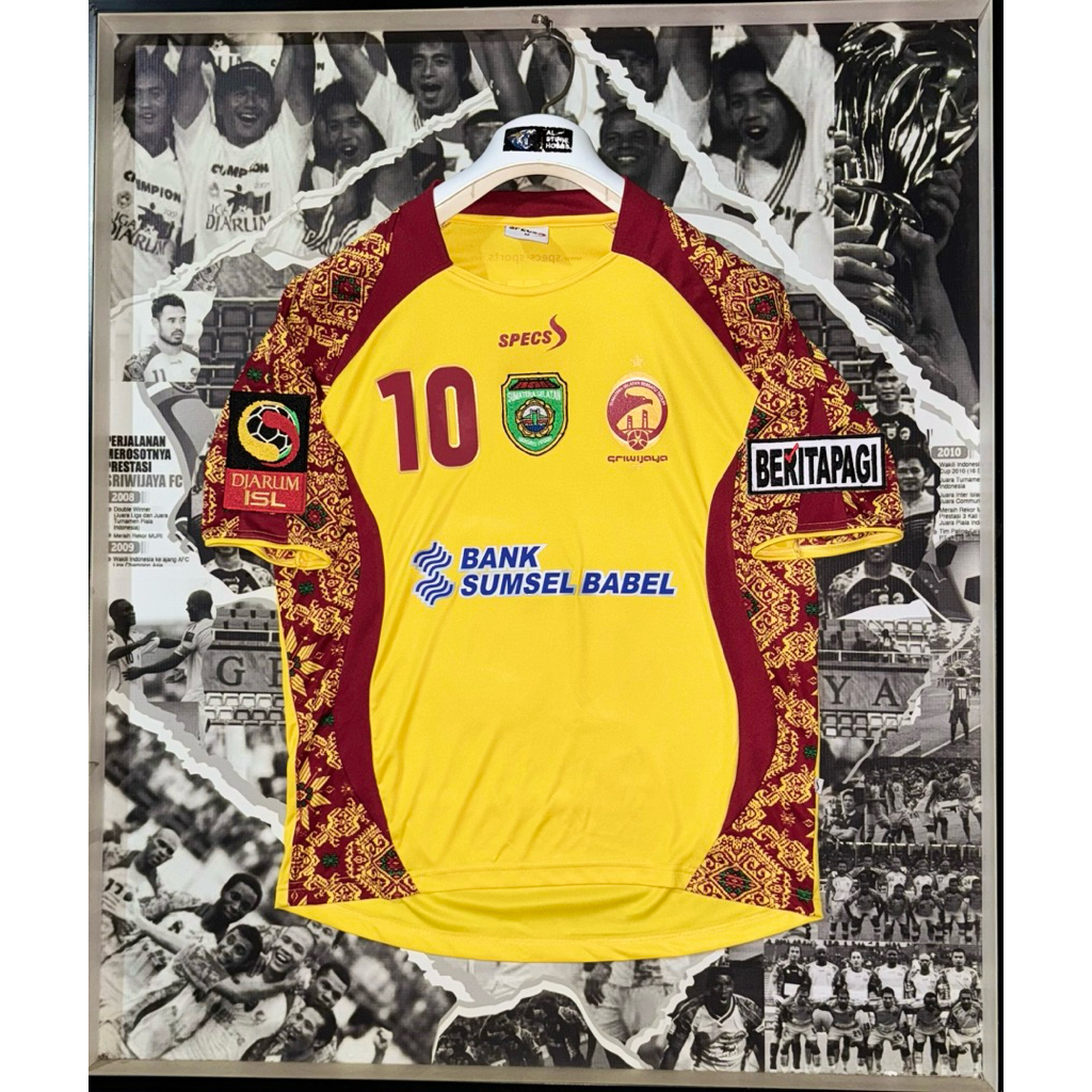 Jersey Sriwijaya Fc Home Original Specs #10