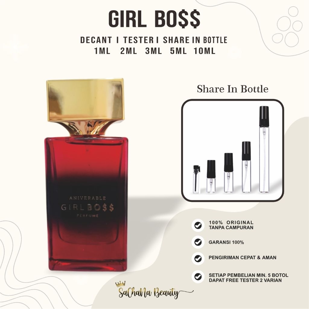 Decant Aniverable | GIRL BO$$ | Original 100%