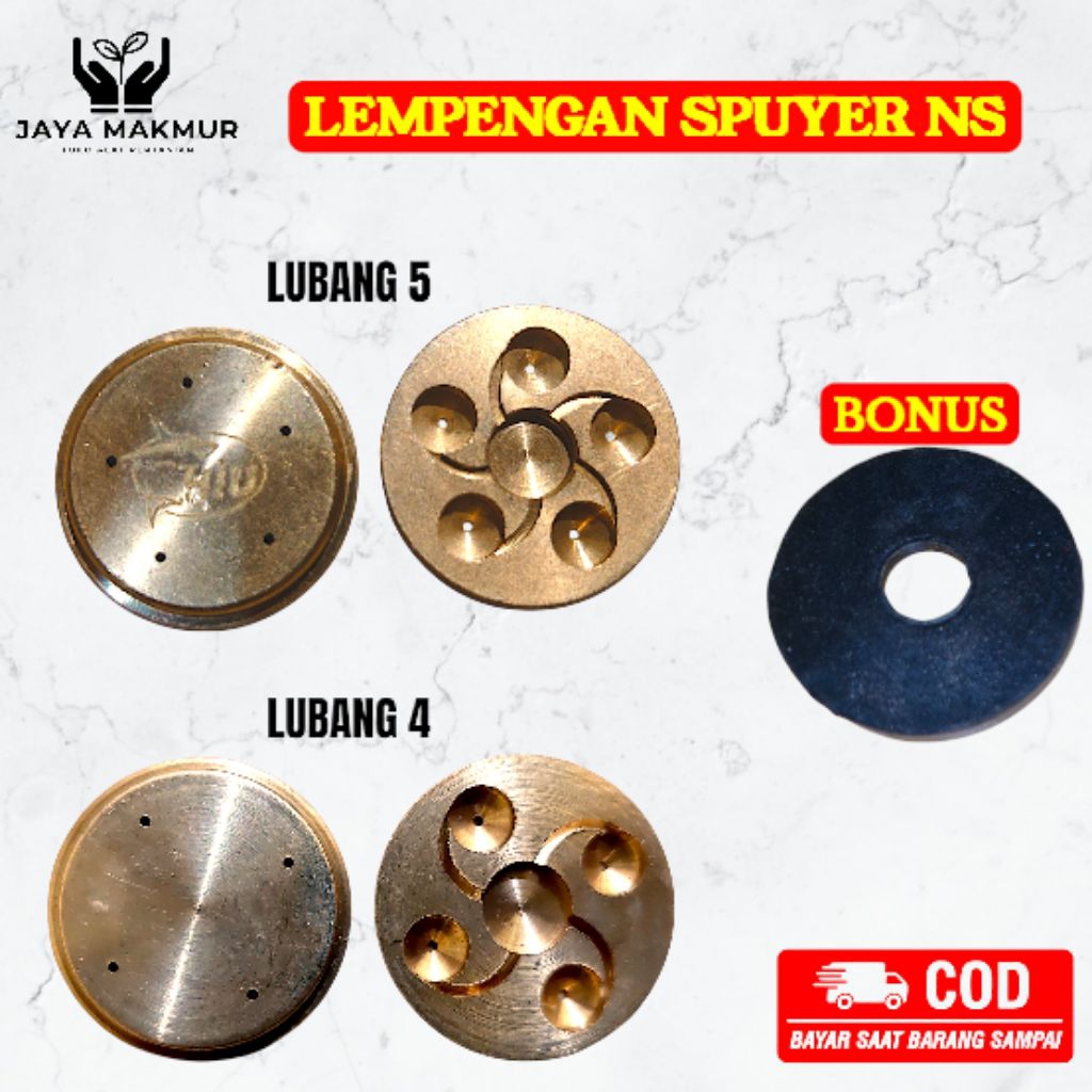Lepekan Koin Nozzle Spuyer TAIWAN / NS