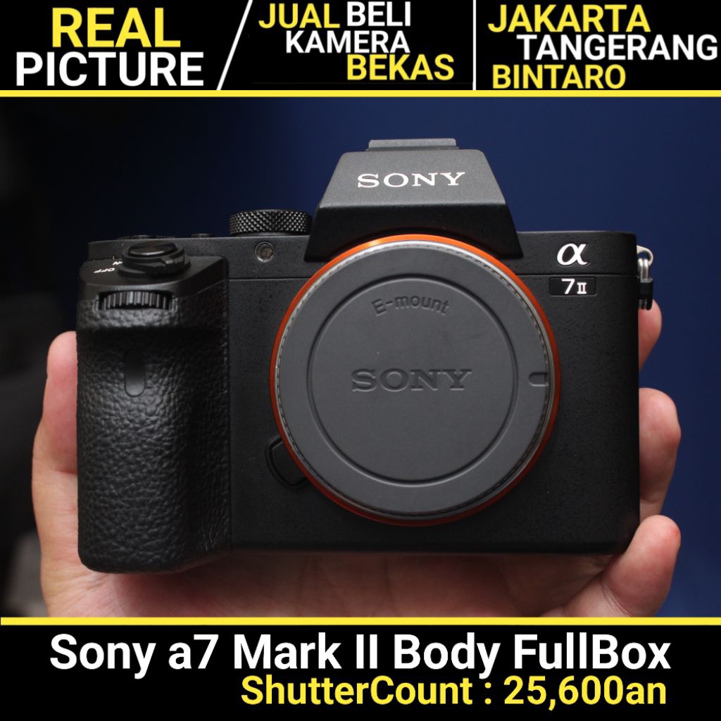 Sony a7 mark II Body FullBox BEKAS