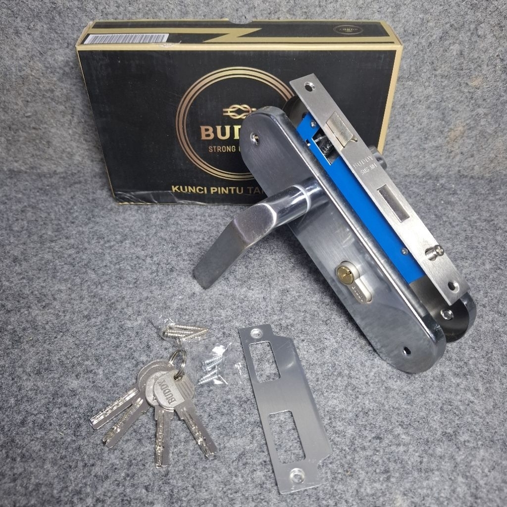 Buddy Kunci Pintu Tanggung Premium 20cm | Handle Pintu Set Ukuran Tanggung 20cm | Kunci Pintu 1 Set