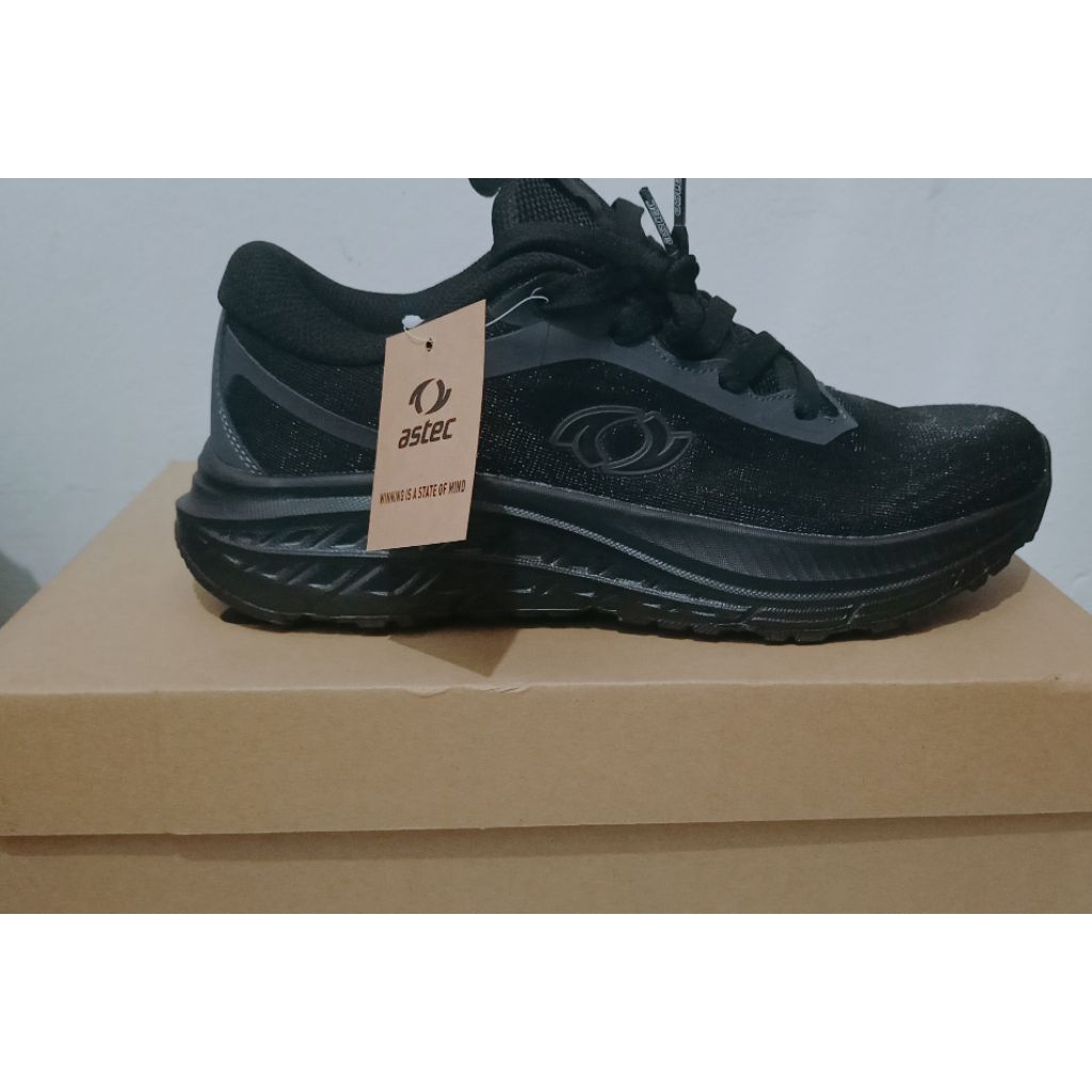 Astec Lorenzo Men's Running Shoes - Black