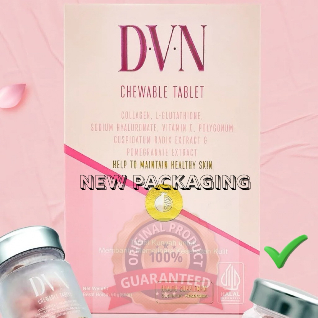 COLLAGEN CANDY KEMASAN TERBARU DIVINE DIVAINE DVINE DVN isi 60 Butir ORIGINAL 100%