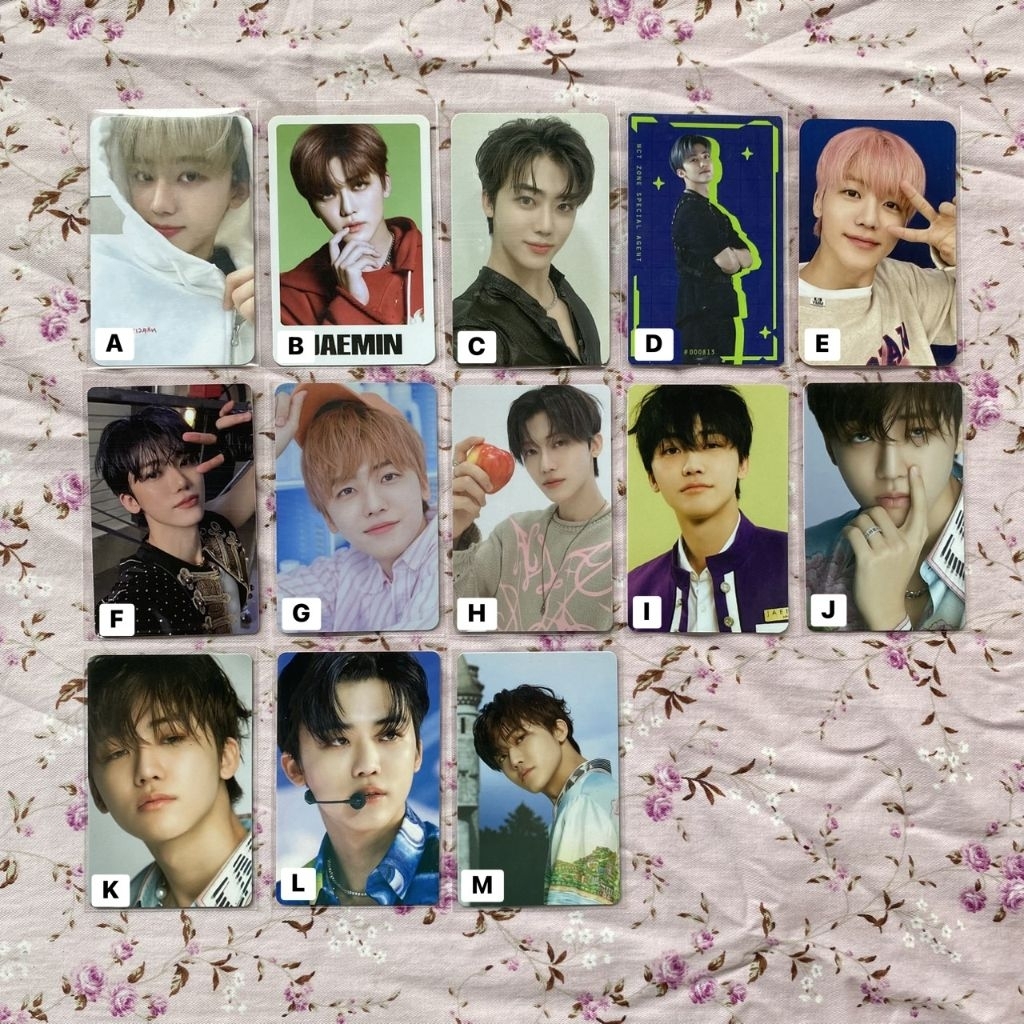 Official photocard jaemin interasia dreamscape, pob istj nct dream jaemin lucky draw dreamscape star