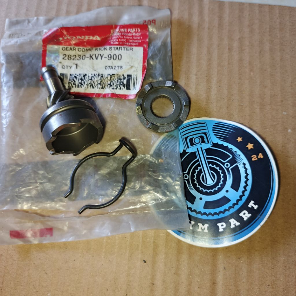 28230-KVY-900 ORIGINAL Gigi Pinion Kick Starter Selahan KVY Honda Honda Beat Karbu Vario Karbu Scoop