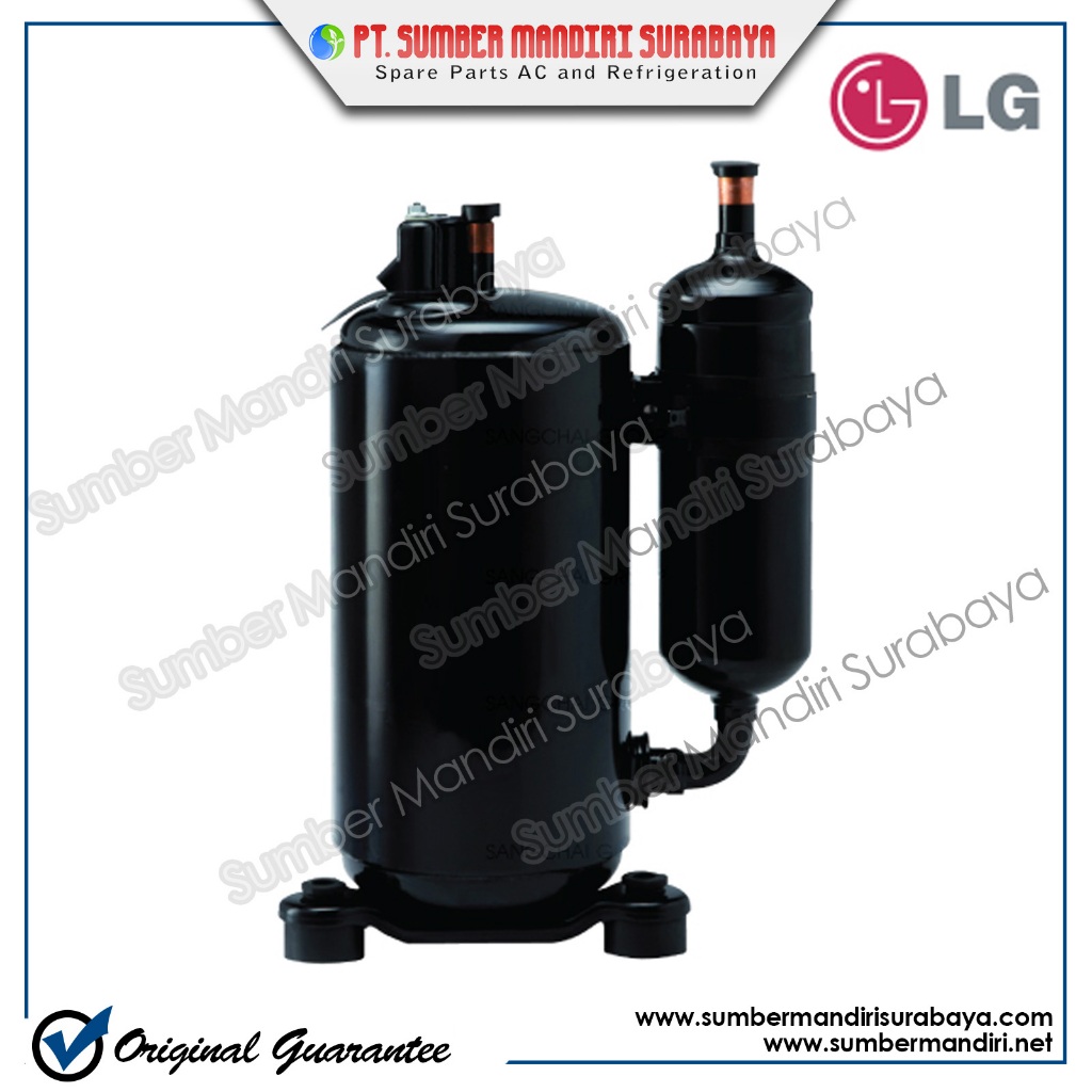 COMPRESSOR LG ROTARY QV308 (2PK -R22)