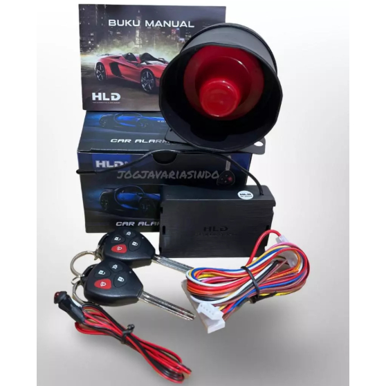 HLD Alarm Mobil Kunci Lipat Alarm HLD Model Kunci