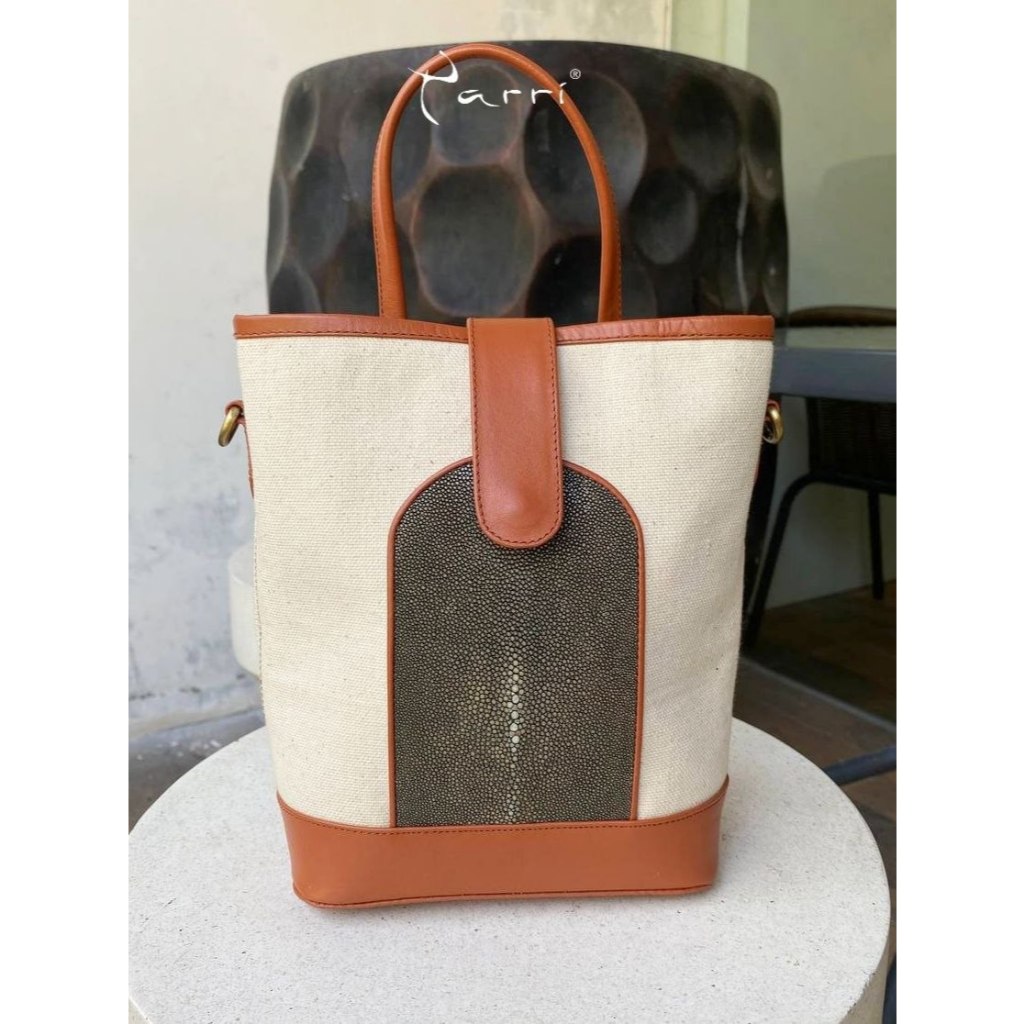 (PARRI) HAVI BAG - Tas Wanita Kulit Ikan Pari