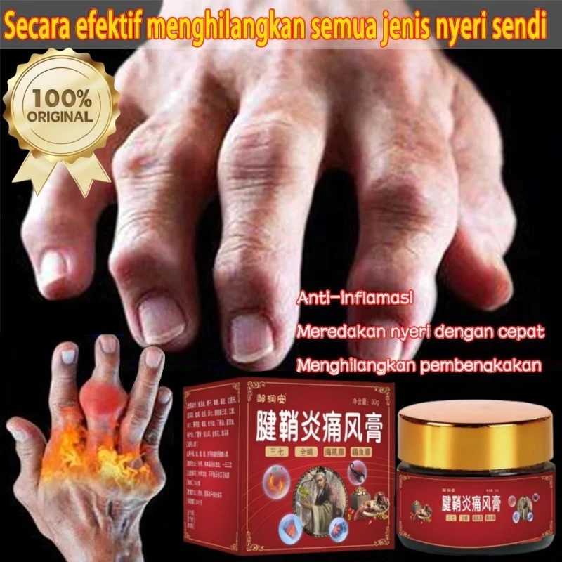 Paling Ampuh Gout Cream Obat Asam Urat Salep Asam Urat Paling Ampuh Gout Cream 30g Rematik Krim pere