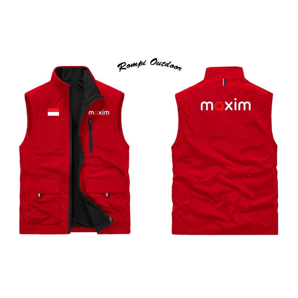 Promo Rompi Hiking Maxim Original, Rompi Drver Maxim, Rompi Maxim Termurah, Rompi Maxim Driver