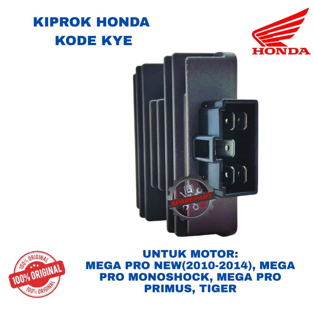 KIPROK ORIGINAL HONDA KODE KYE, MEGAPRO NEW, MEGAPRO MONOSHOCK, MEGAPRO PRIMUS, TIGER