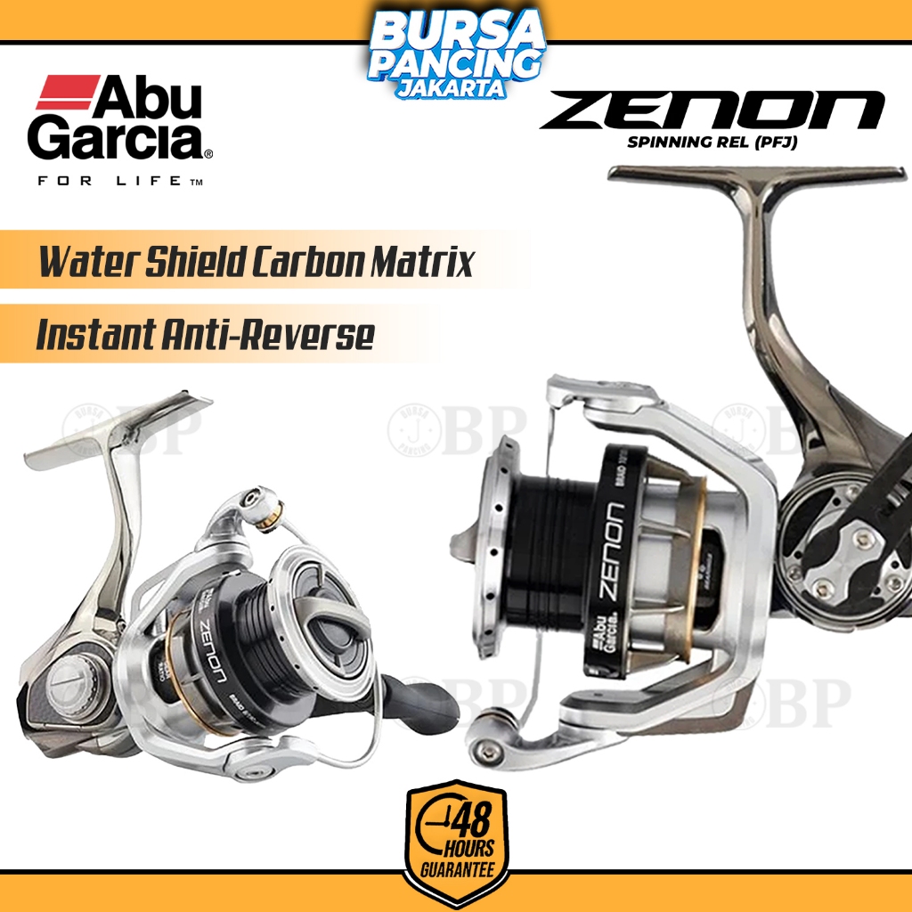 Abu Garcia Reel Spinning Zenon 11Bb 1000S 2000S 2500MSH 3000MSH Untuk Mancing Kolam Saltwater