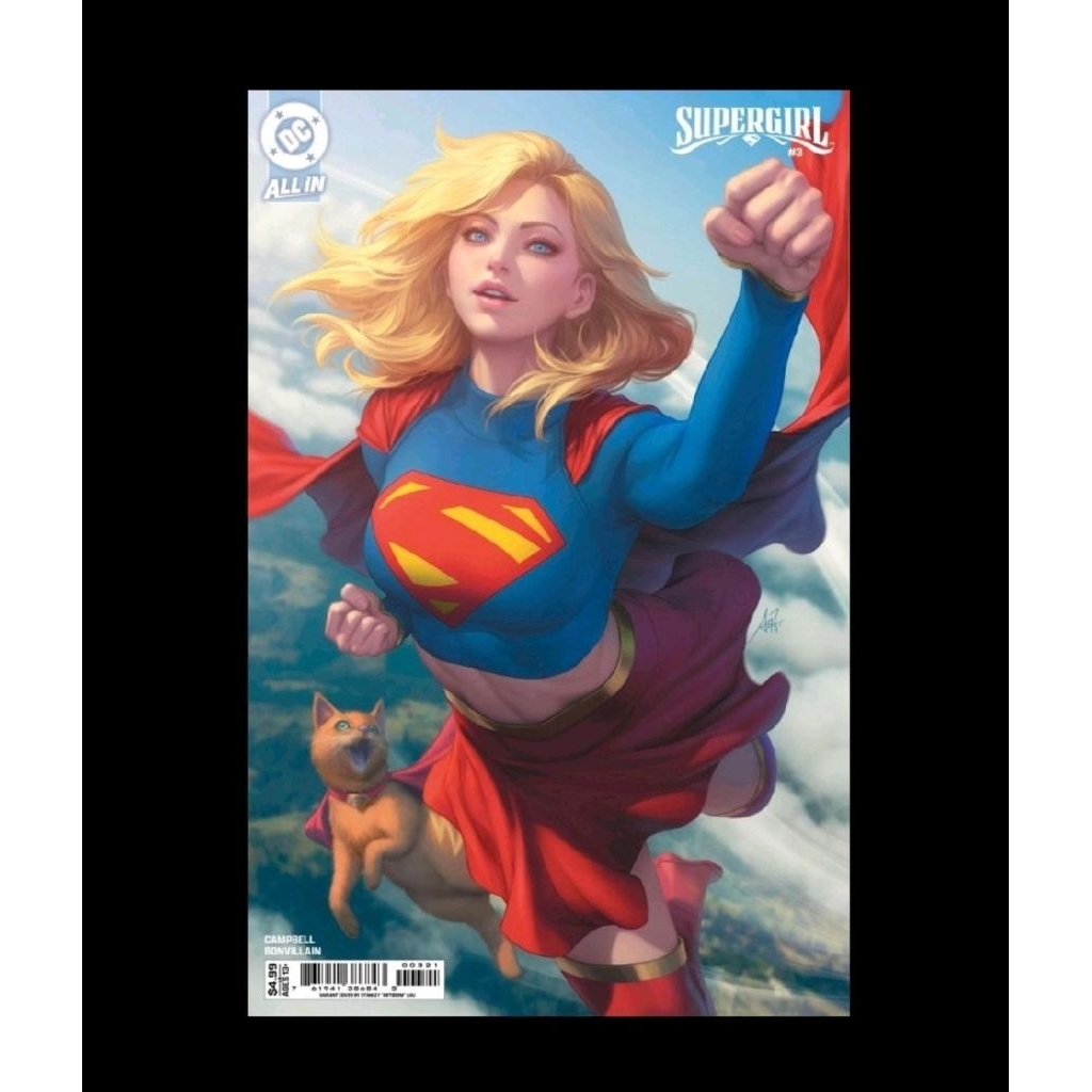 Supergirl #3 Cover B Stanley 'Artgerm' Lau Variant