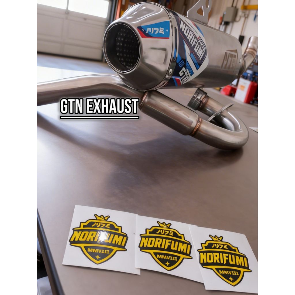 KNALPOT NORIFUMI GTR PNP KLX CRF WR