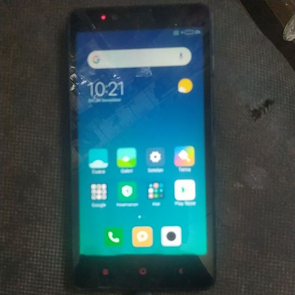 mesin redmi HM NOTE 1S hidup