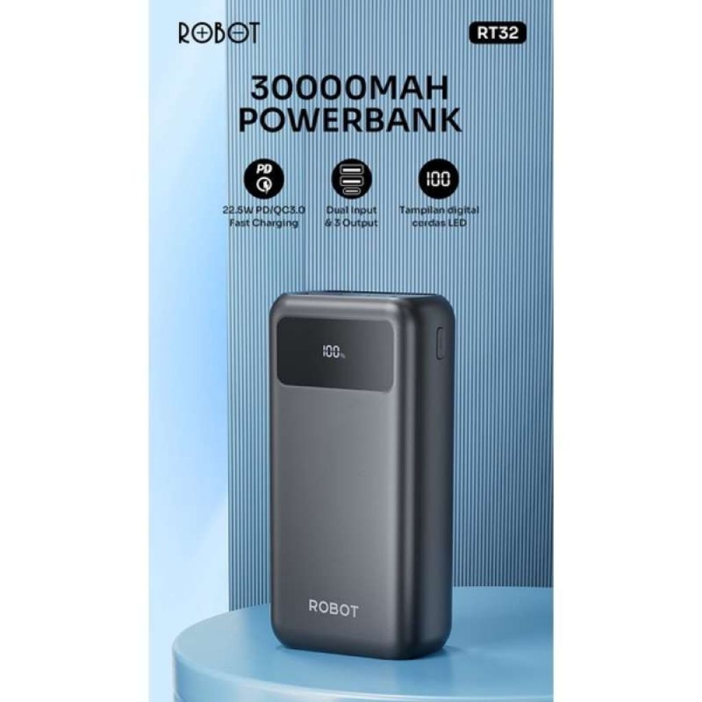POWERBANK RT32 30000mAh ROBOT