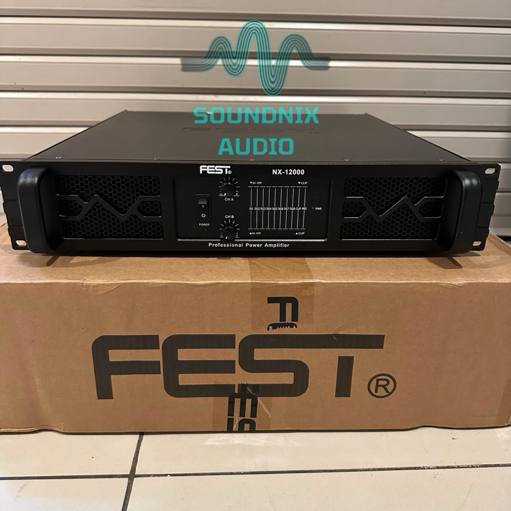Power Amplifier Fest NX-12000 Original Product Amplifier FEST NX-12000 Class H power nx 12000 amplif