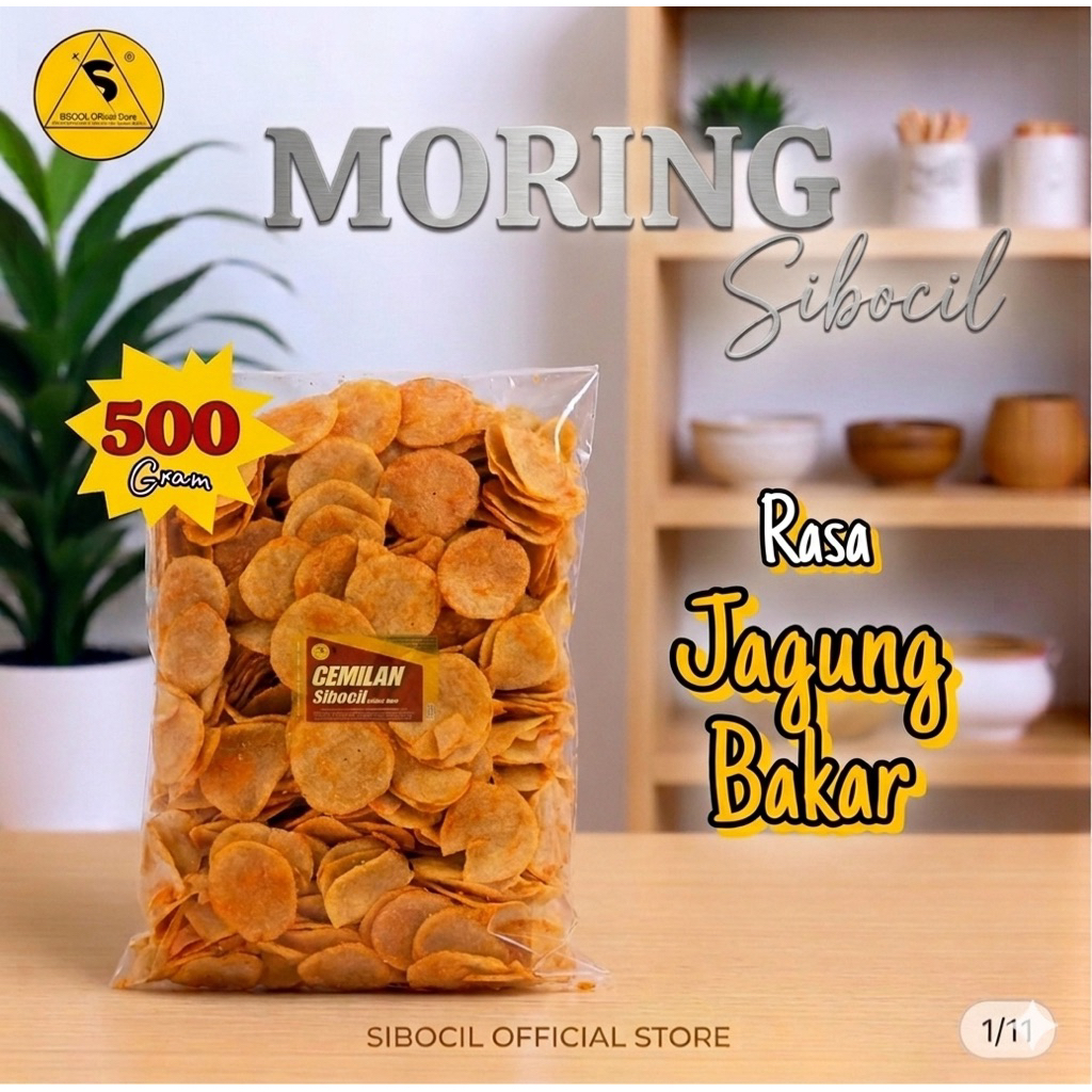 Morling jagung bakar 500 gr Cemilan jajanan Khas Tasikamalaya