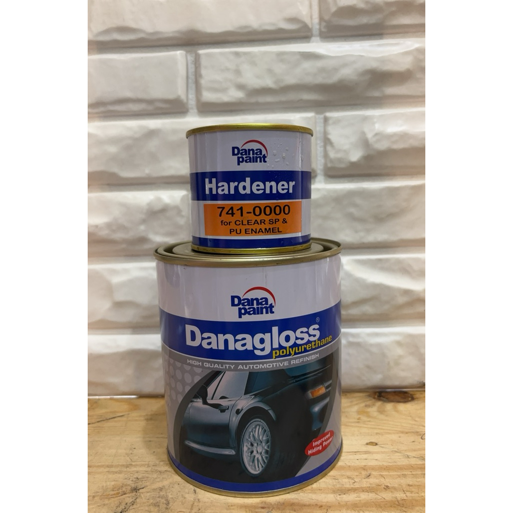Cat PU 2 Komponen Danagloss White | Cat PU Danagloss Polyurethane + Hardener 741-0000 Original| Cat 