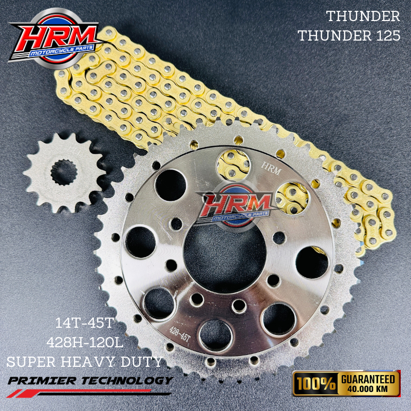 GEAR GIR SET GEAR GIR PAKET THUNDER 125 THUNDER 125 NEW