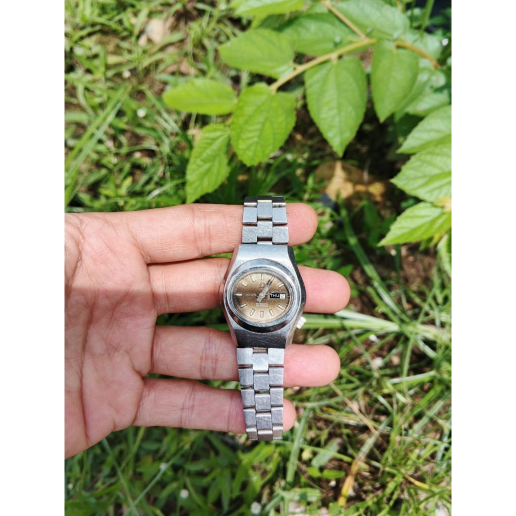 JAM TANGAN TITUS VINTAGE LADIES OTOMATIS ORIGINAL NORMAL