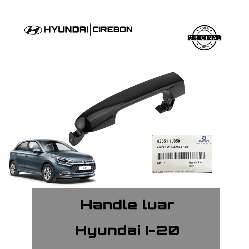 Handle Luar Hyundai i-20 826511J050 Original