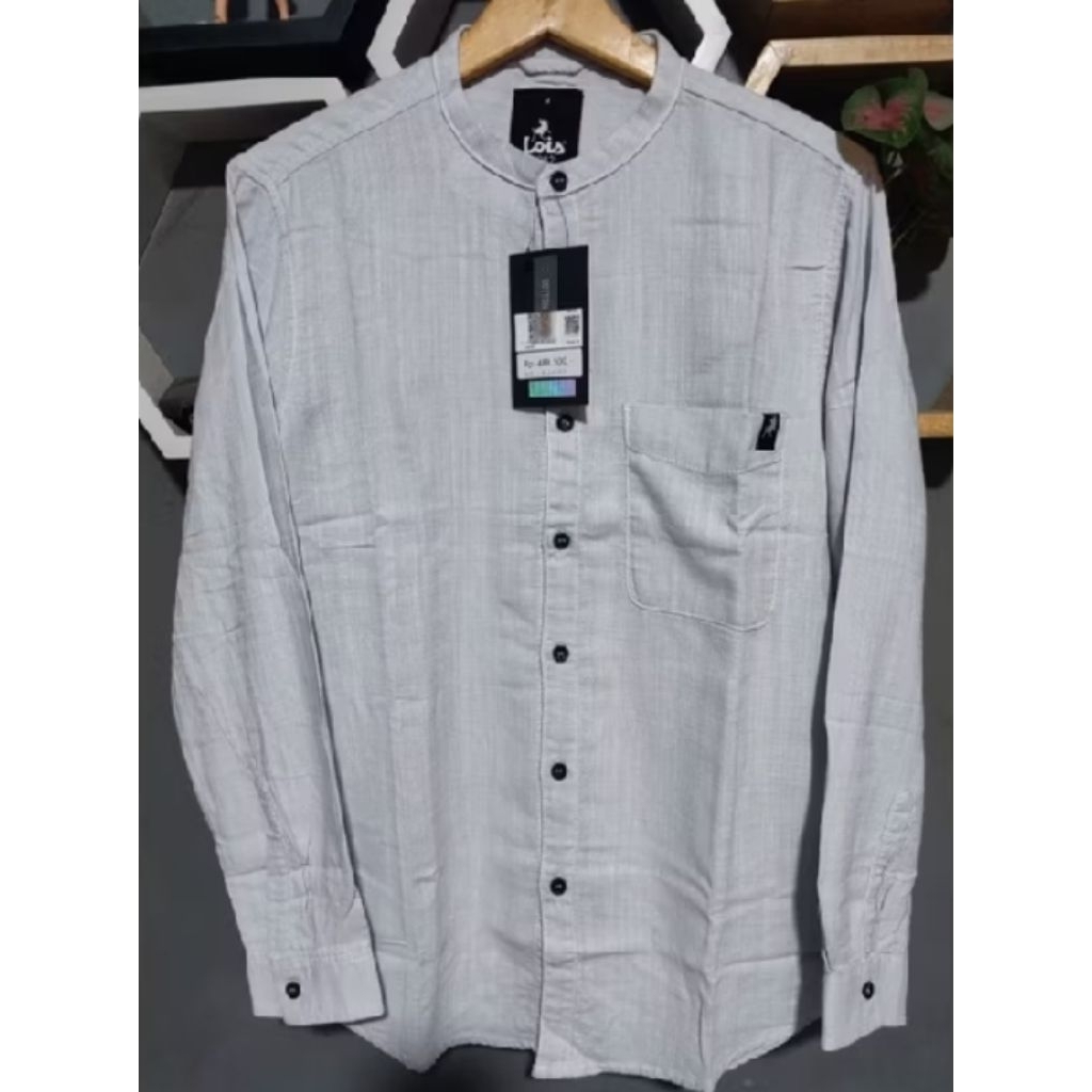 Lois original baju pria kemeja koko premium