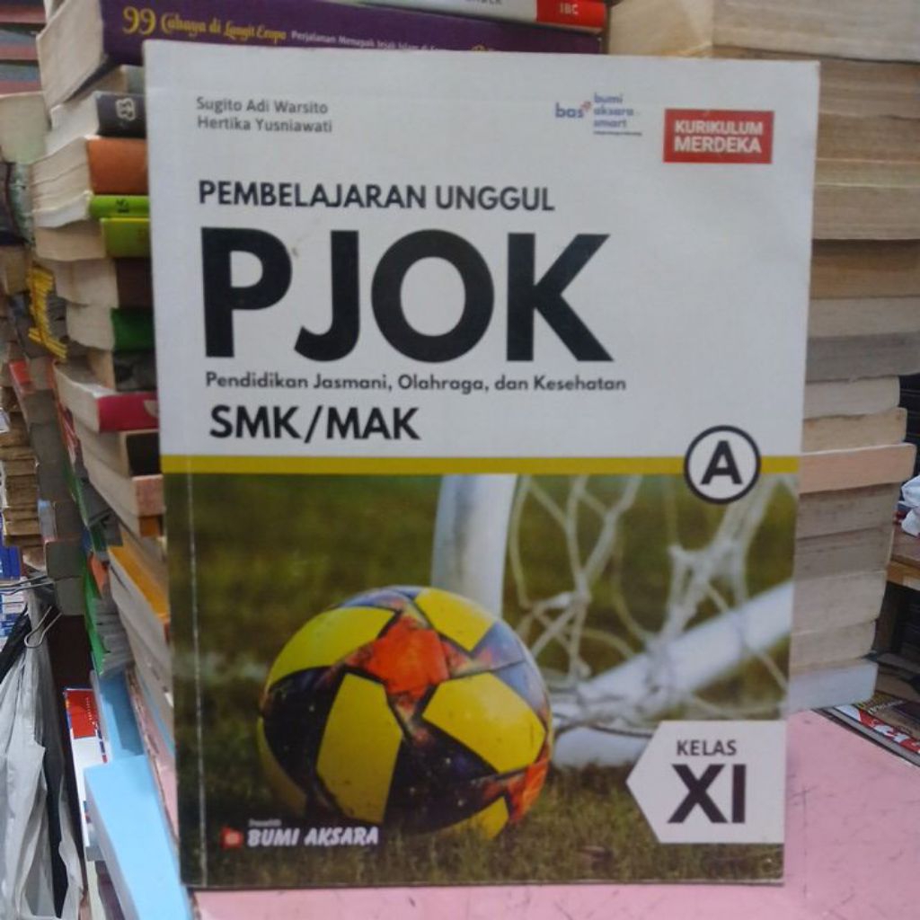 BUKU PJOK SMK/MAK KELAS 11 BEKAS ORIGINAL