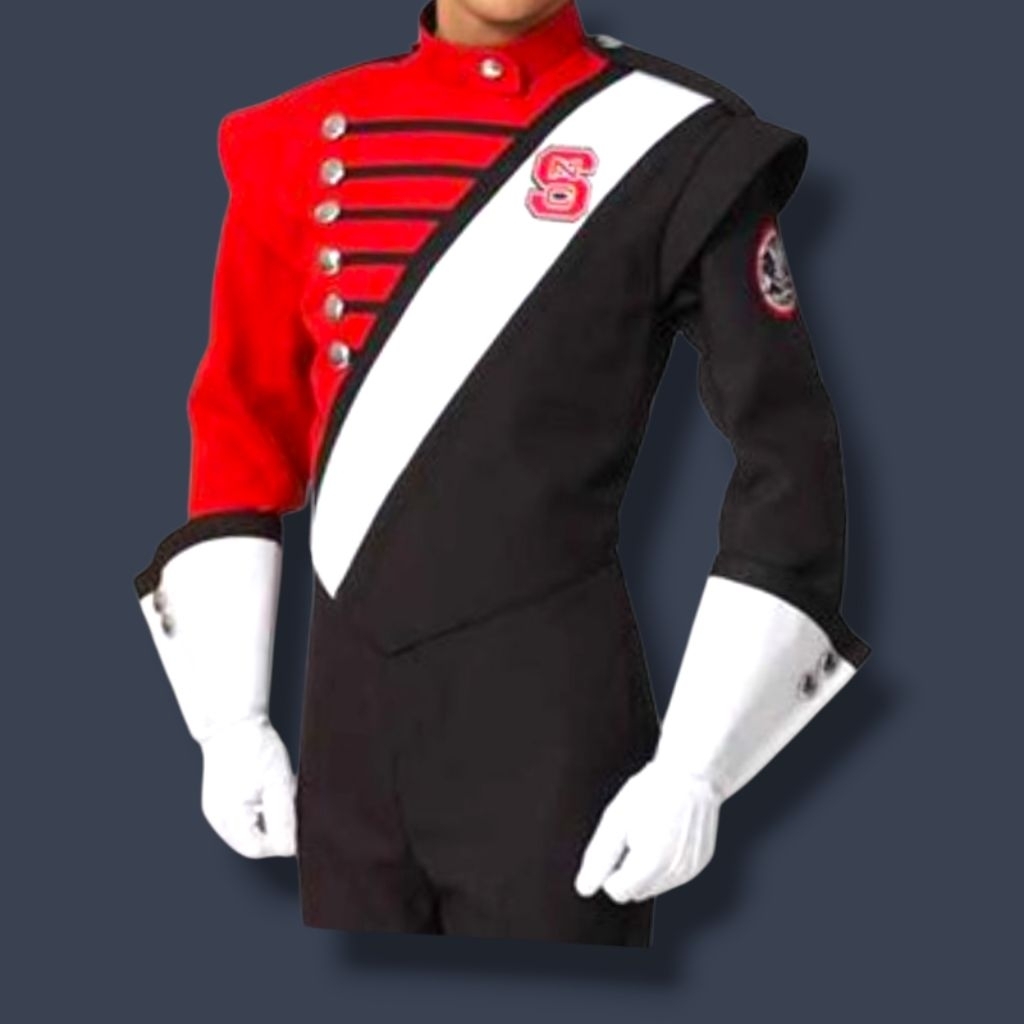 Baju Pasukan Atasan Celana Set Topi Free Bulu TK SD SMP SMA Drumband Marching Band 26 Personil