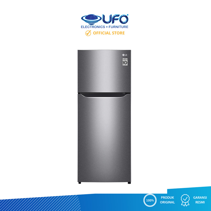 LG KULKAS 2 PINTU 202 LITER GNB202SQIR