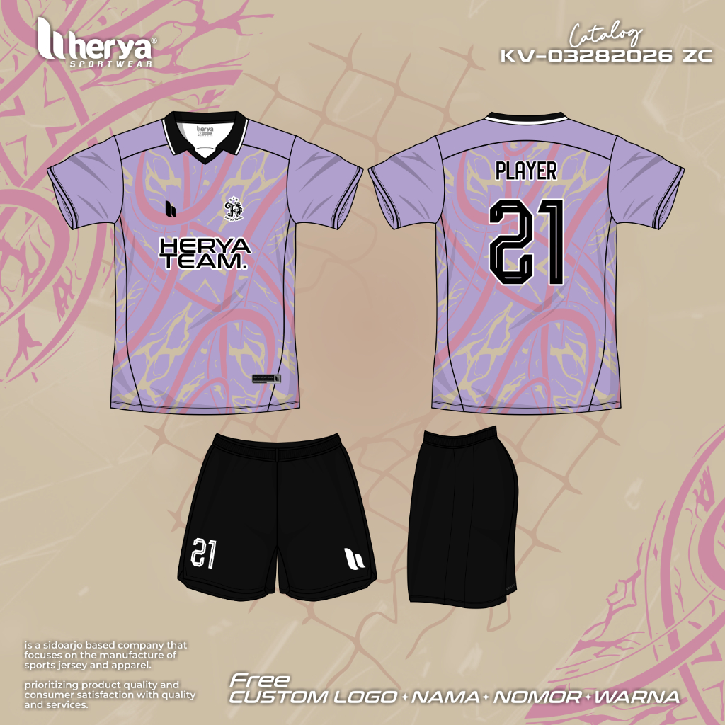 Jersey Custom Team | Jersey Futsal | Jersey Sepak Bola | Jersey Kelas Full Printing