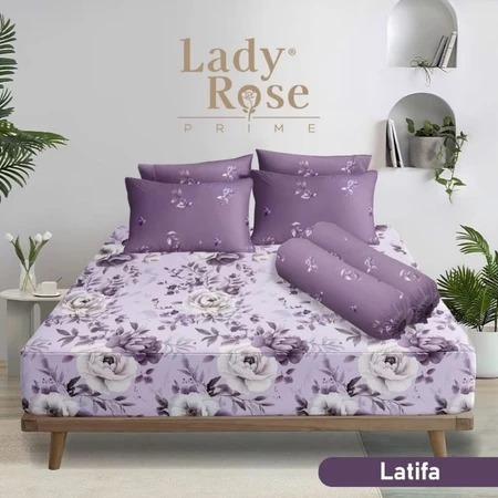 LADY ROSE - Sprei FITTED Queen / King T30 (160x200/180x200) spray / sprai / sprey / tinggi 30 OFFICI