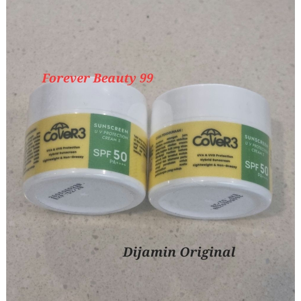 Cover-3 Sunscreen UV Protection Cream 5 - MF (Matte Finish) Sunblock SPF 50 - Cover 3