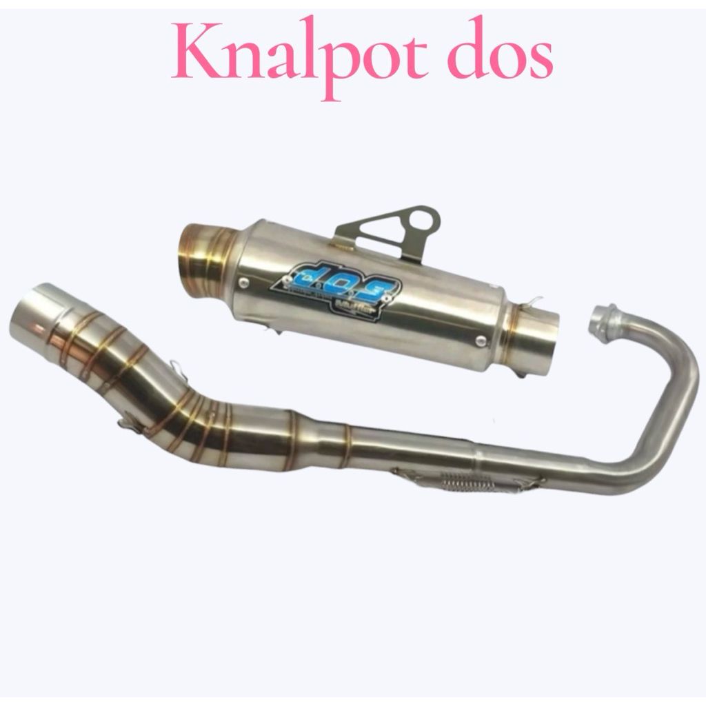 KNALPOT DOS SATRIA FU VIXION JUPITER MX CB150R SONIC MX KING KNALPOT DOS SATRIA FU VIXION SONIC INJE