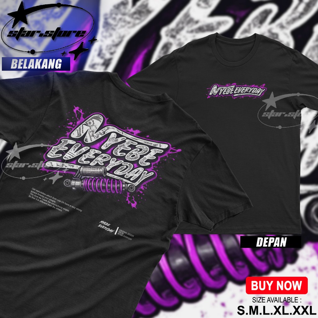 Kaos Nyebe Everyday - Kaos Racing Herex Kaos CB HEREX MP TIGER