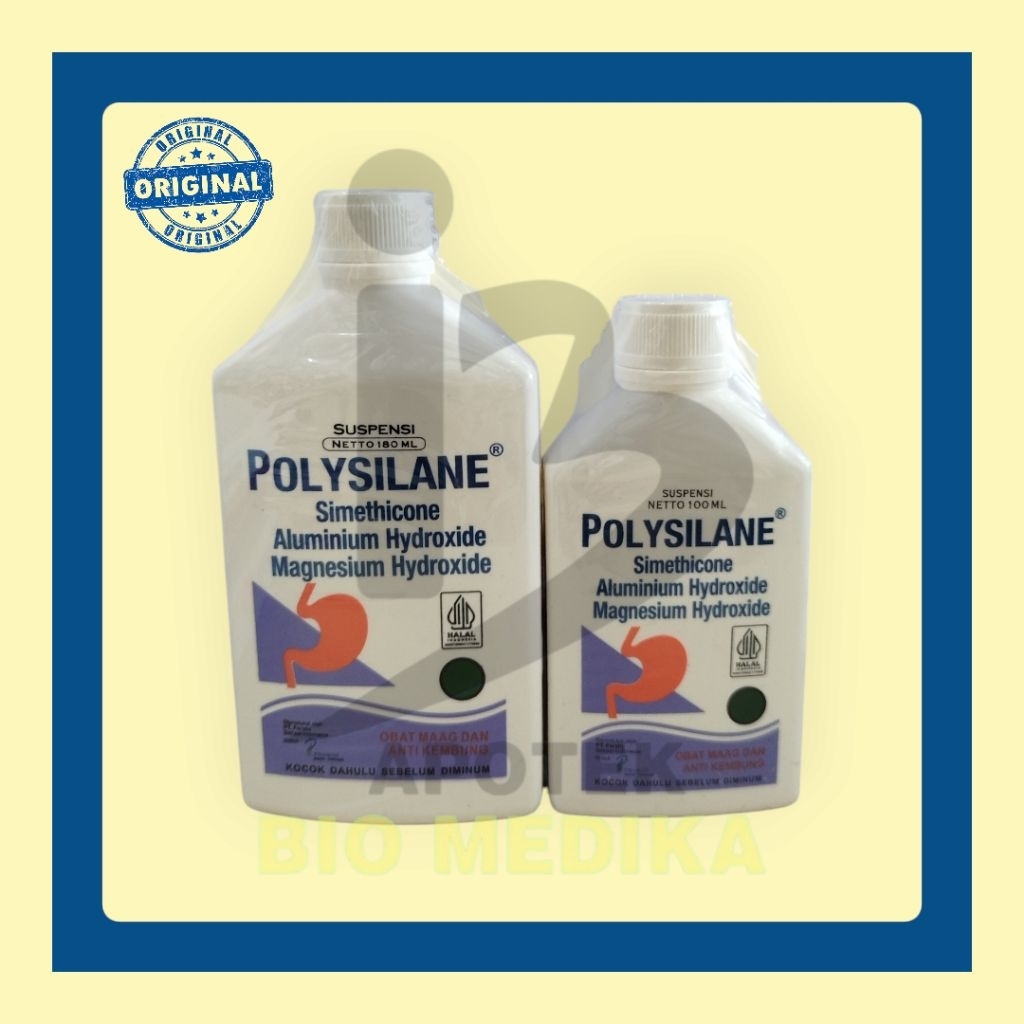 POLYSILANE SIRUP OBAT LAMBUNG ORI