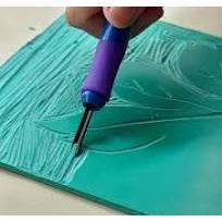 Karet Lino|Karet Cukil|Linoleum|Lino Cut|Karet Lino Cutter-A5|A4|A3