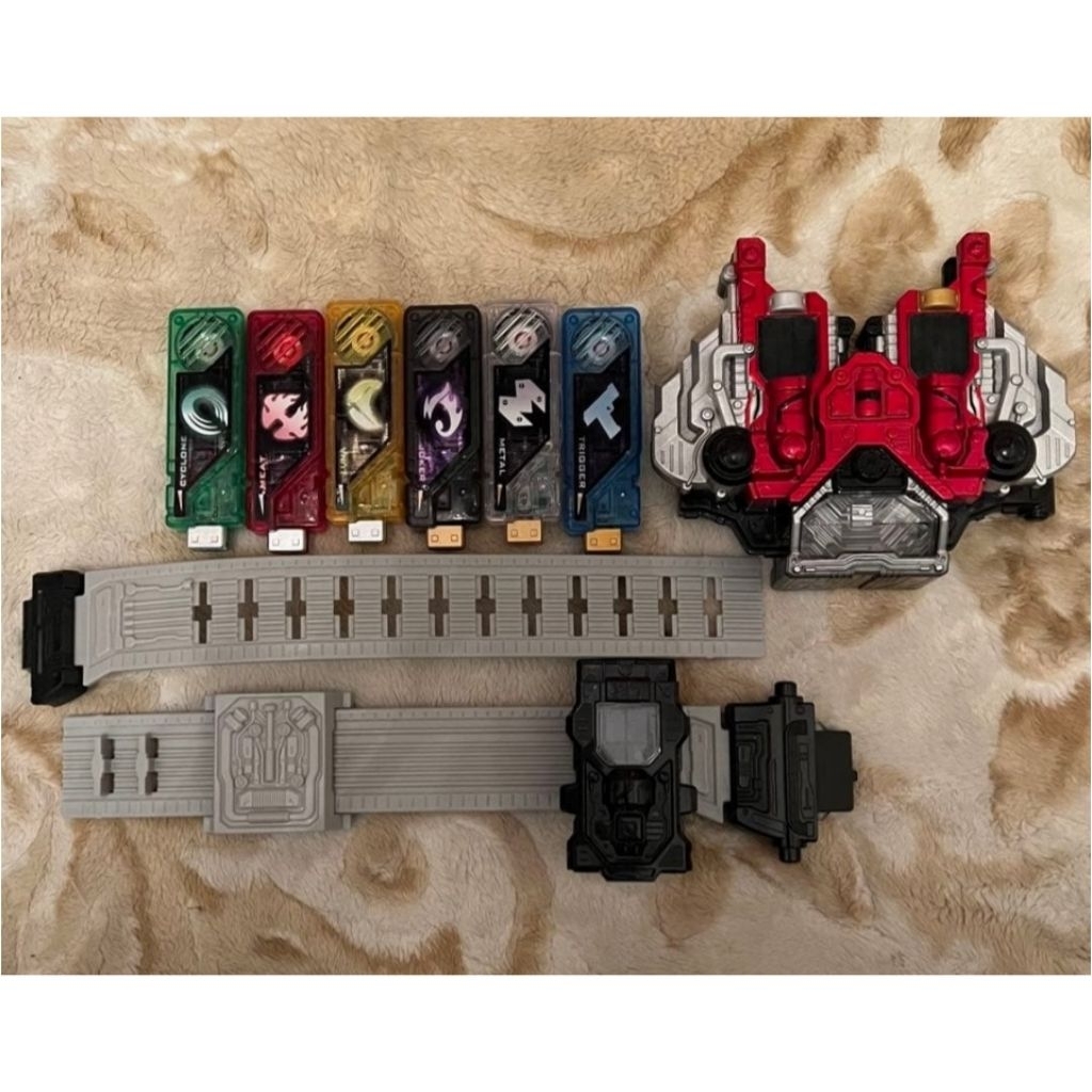 Dx Belt Kamen Rider Double W 8 Memory