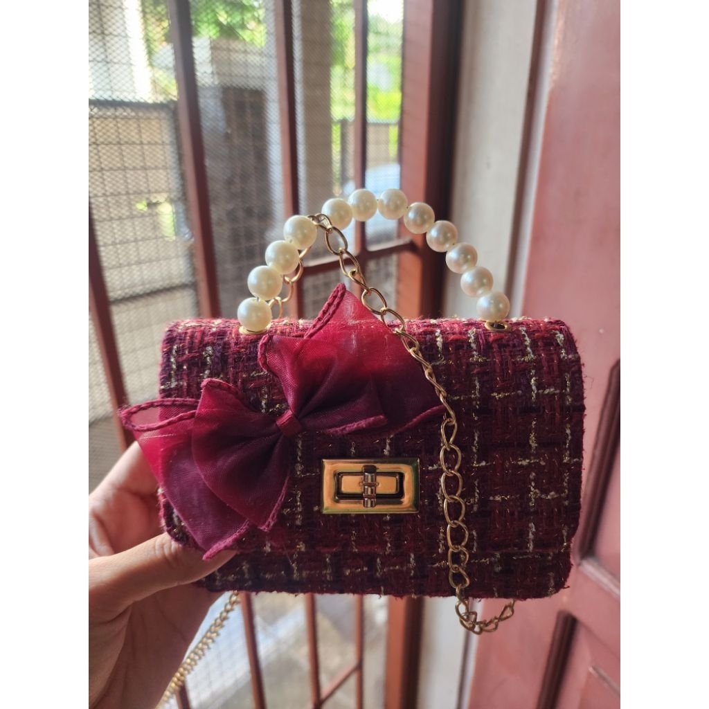 Tas Pesta Anak Perempuan Sling Bag Anak Cewek- Preloved