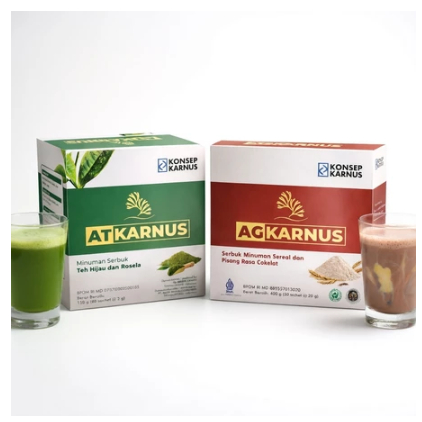 Paket Agat Kolagen (Alga Gold Sereal & Alga Tea / AT Karnus)