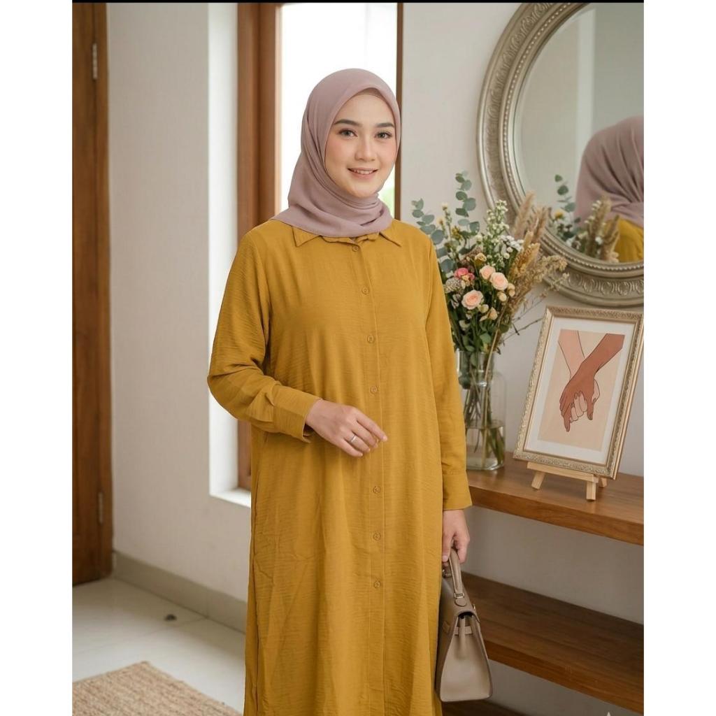 Jisso long tunik / Joise Long Tunik / baju harian nyaman santai kekkinian / terbaru terlaris