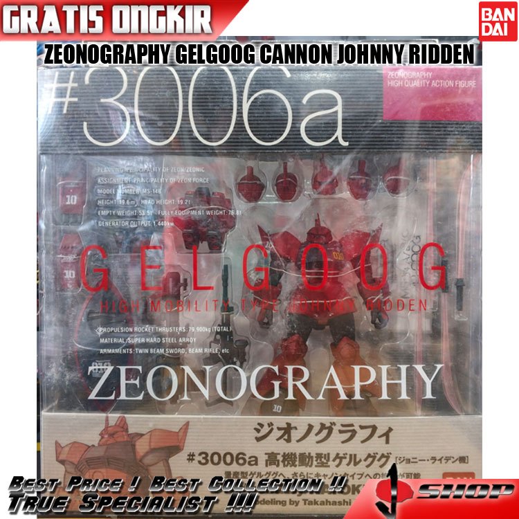 ZEONOGRAPHY GELGOOG CANNON JOHNNY RIDDEN