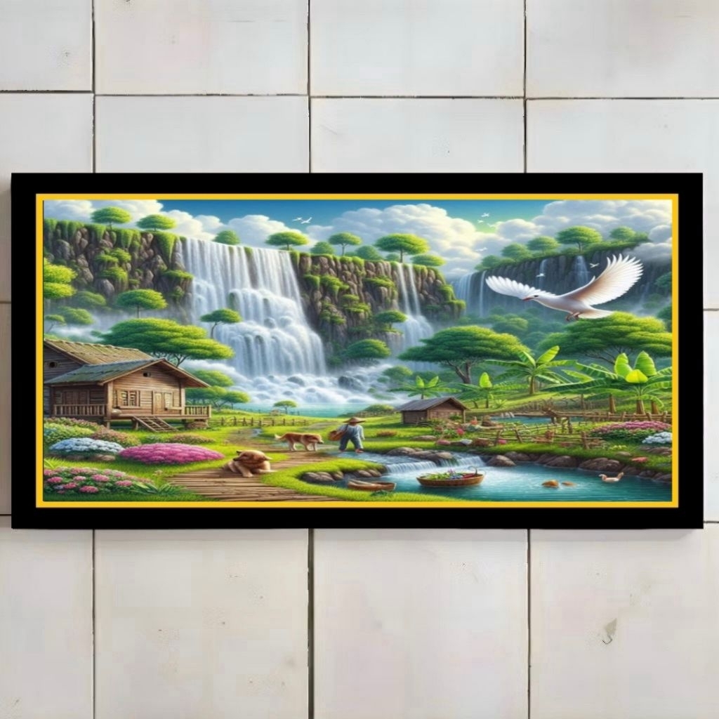 air terjun yang cantik dan estetic yang cocok di segala ruangan