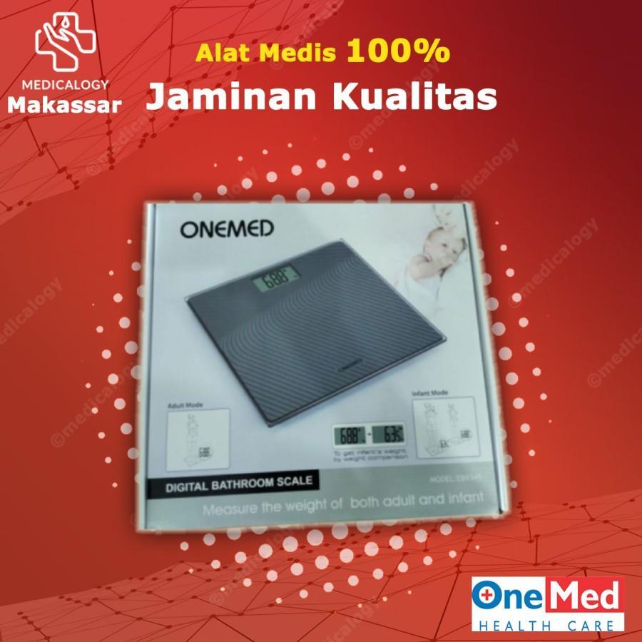 ONEMED - Timbangan Badan Digital Bayi + Ibu 9345 | Timbangan Bayi
