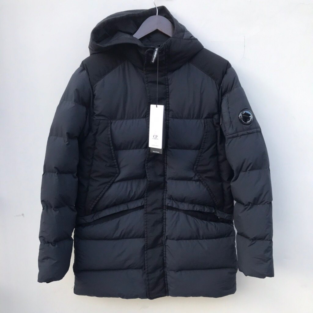 Jaket Tebal by CP Company Padded Jumper Jacket Dark Navy sz Small Regular